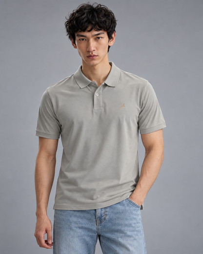 Dune Grey | SANMAL Wrinkle-Free Performance Polo