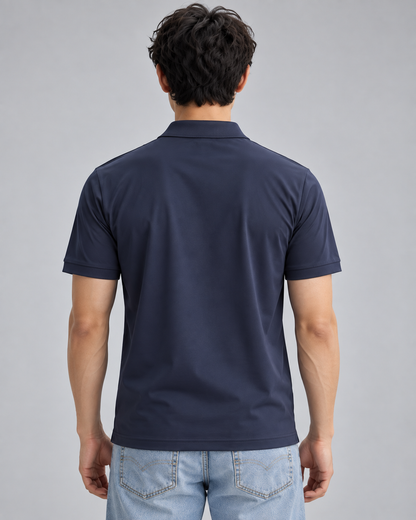 Midnight Navy | SANMAL Wrinkle-Free Performance Polo