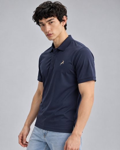 Midnight Navy | SANMAL Wrinkle-Free Performance Polo