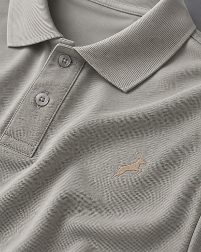 Dune Grey | SANMAL Wrinkle-Free Performance Polo