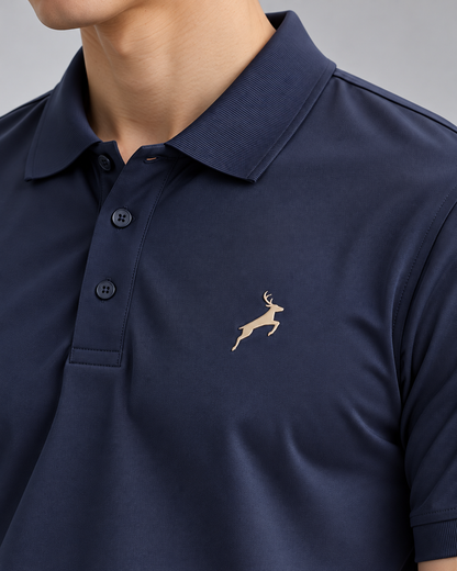 Midnight Navy | SANMAL Wrinkle-Free Performance Polo