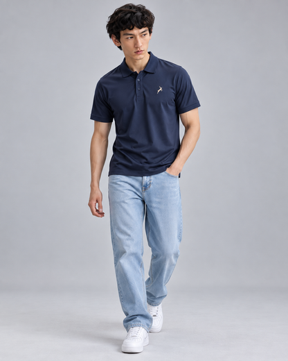 Midnight Navy | SANMAL Wrinkle-Free Performance Polo