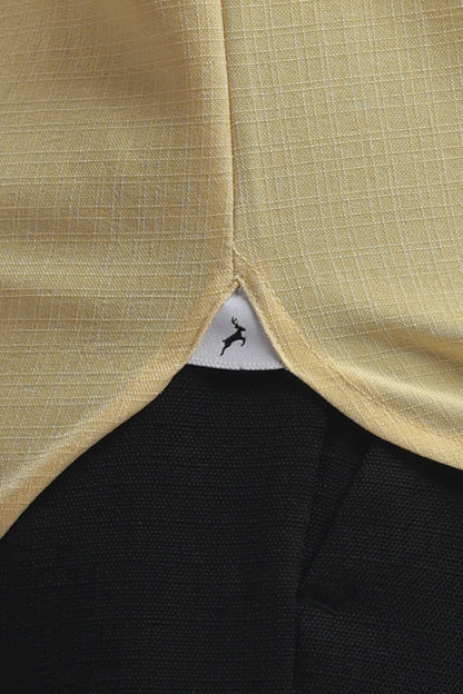 Sun Yellow | Linen Blend | Full Sleeve