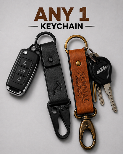 SANMAL UTILITY CLIP | GENUINE LEATHER