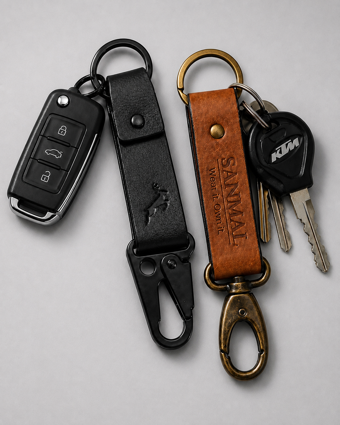 COMBO | SANMAL UTILITY CLIPS | GENUINE LEATHER