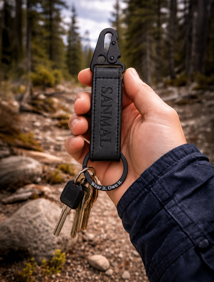 SANMAL UTILITY CLIP | GENUINE LEATHER
