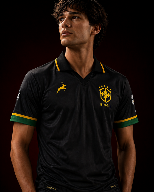 BRAZIL FC JERSEY | BLACK EDITION