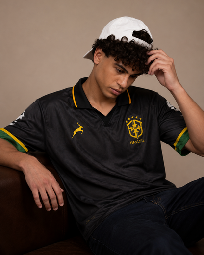 BRAZIL FC JERSEY | BLACK EDITION