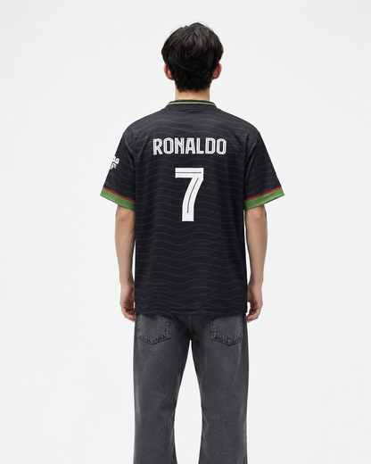 PORTUGAL FC JERSEY | BLACK EDITION