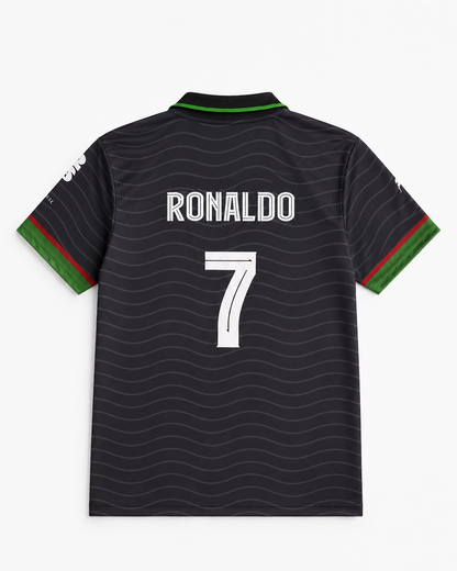 PORTUGAL FC JERSEY | BLACK EDITION