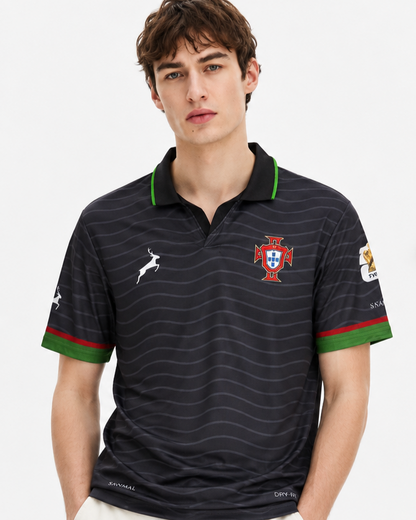PORTUGAL FC JERSEY | BLACK EDITION