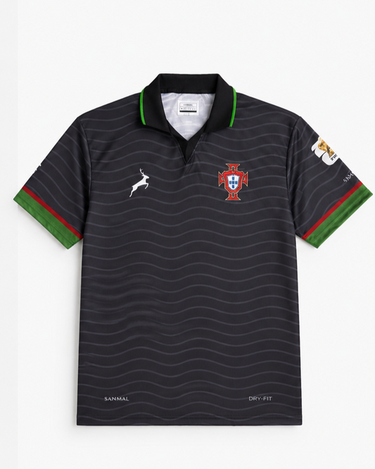 PORTUGAL FC JERSEY | BLACK EDITION