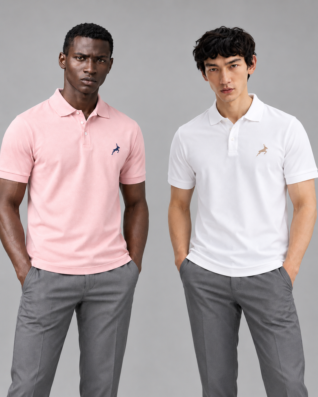 Combo 4 - Pack Of 2 100% Cotton Polo