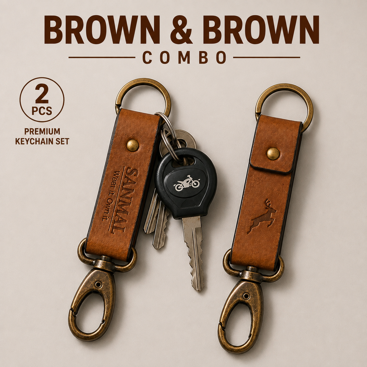 SANMAL UTILITY CLIP | GENUINE LEATHER