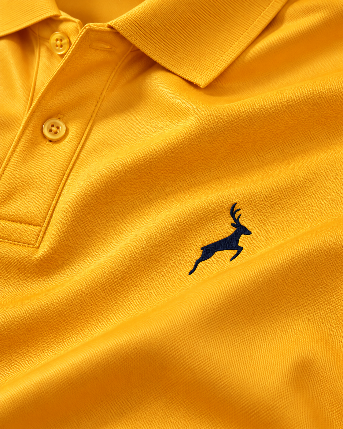 Sunburst Yellow | SANMAL Wrinkle-Free Performance Polo