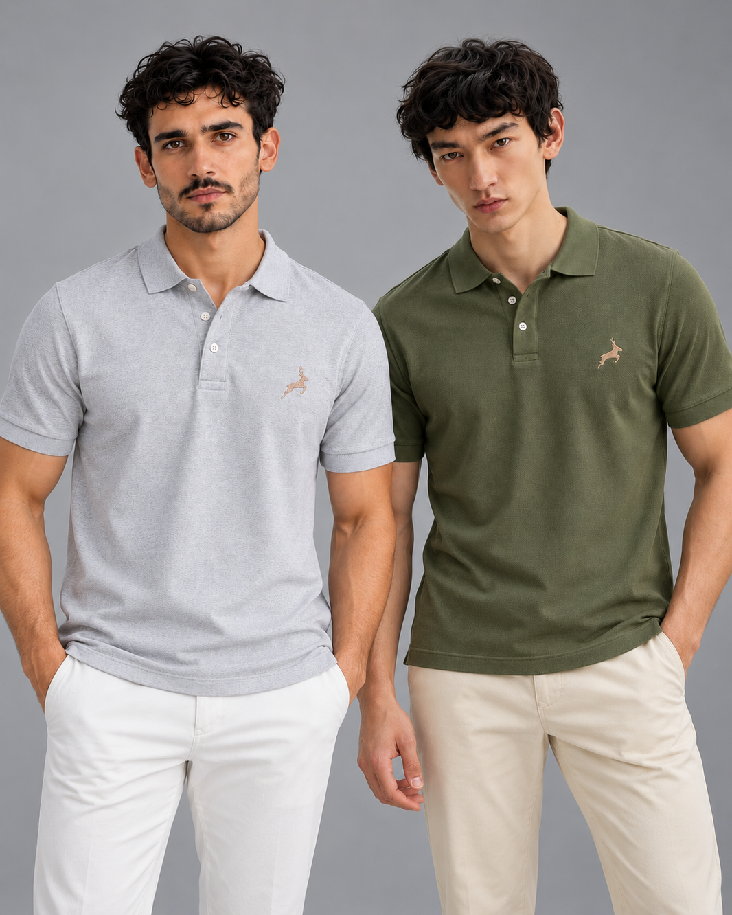 Combo 3 - Pack Of 2 100% Cotton Polo